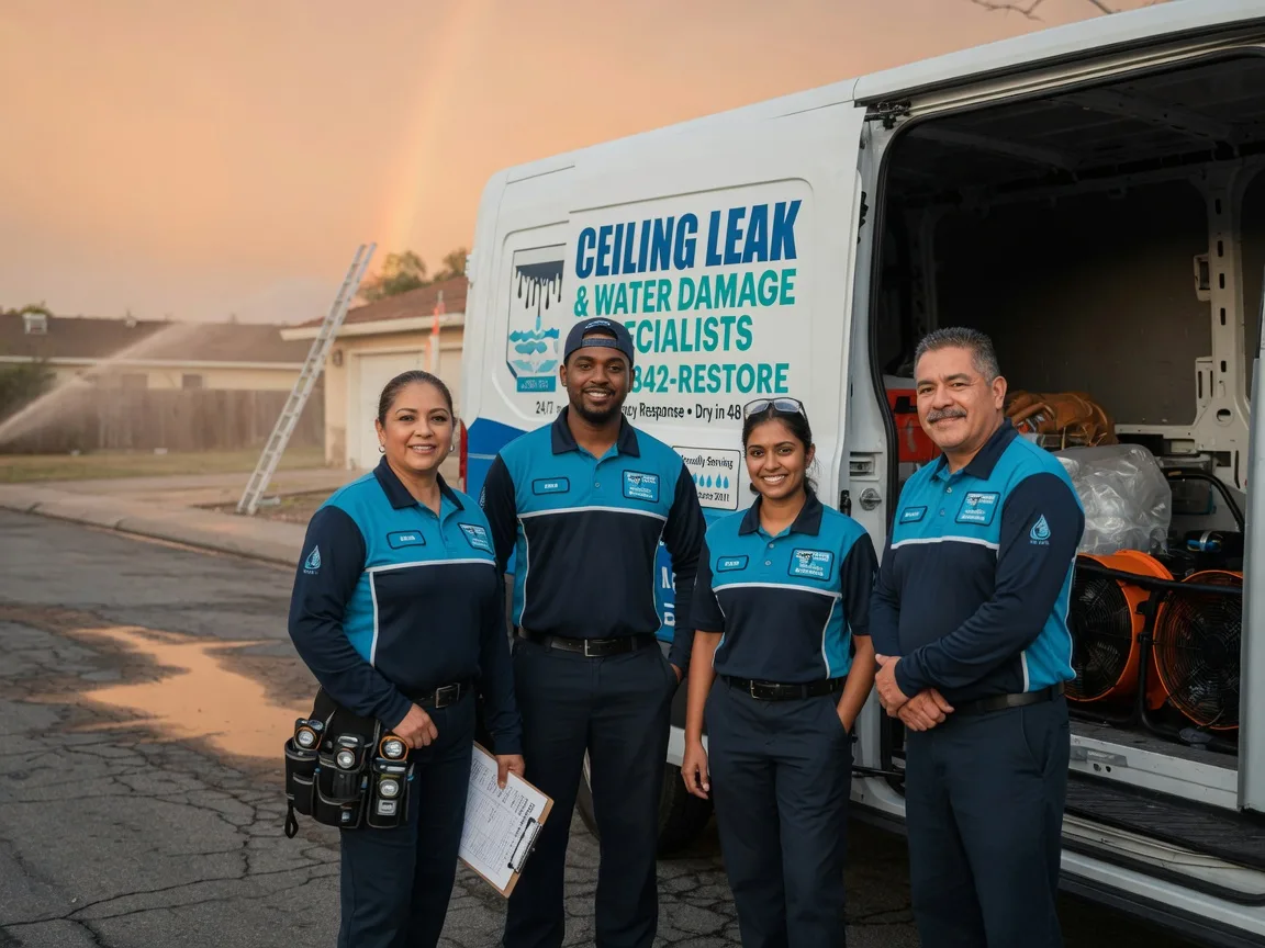 Ceiling Leak Cleanup company in Smithfield, VA
