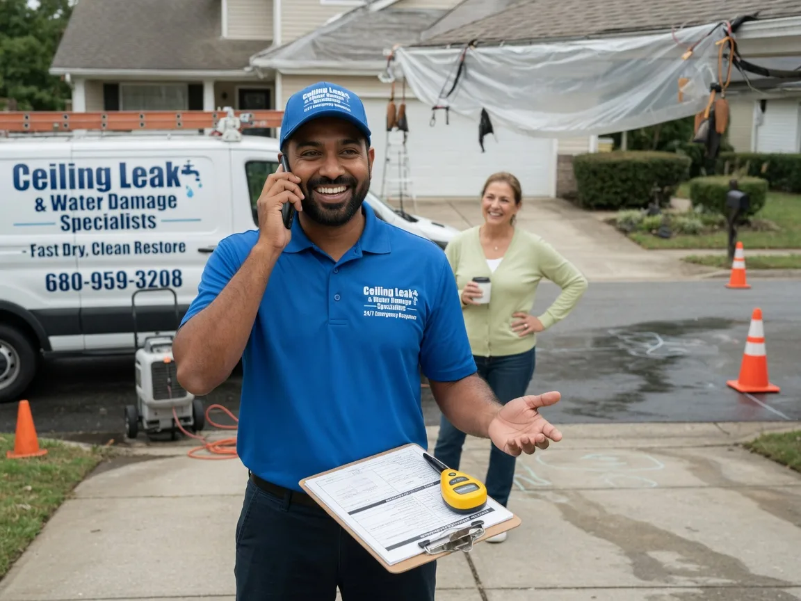 Ceiling Leak Cleanup Smithfield, VA FAQs